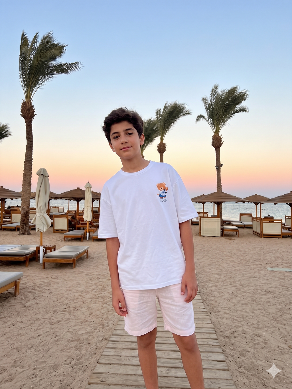 Weekend bear - T-shirt Oversize  (Kids Unisex)
