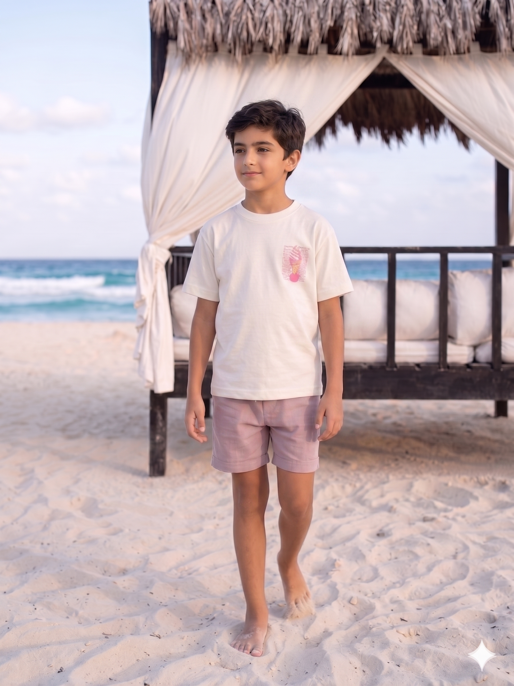 Ice cream- T-shirt Oversize  (Kids Unisex)