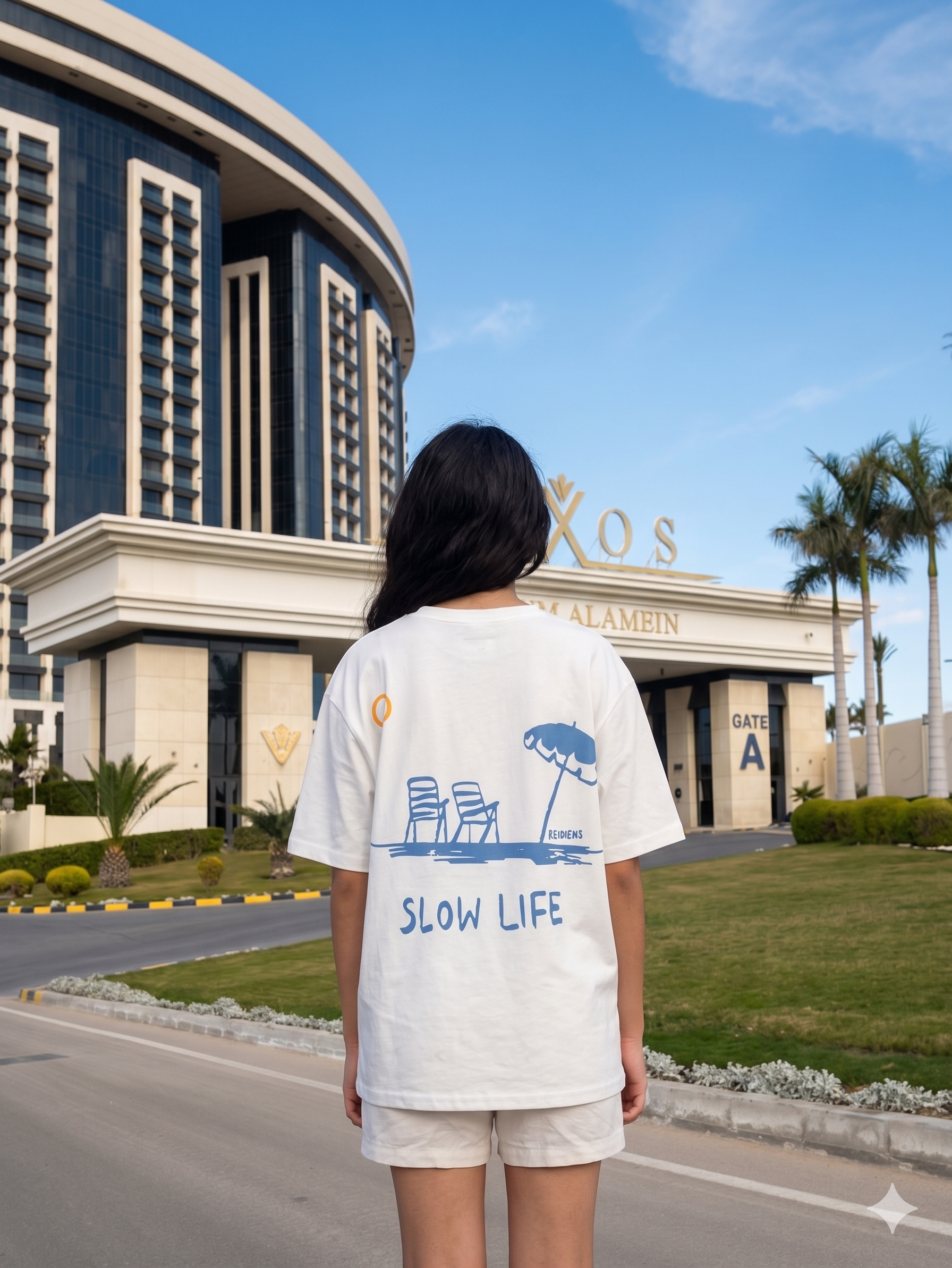 Slow Life -  Oversize unisex T-shirt