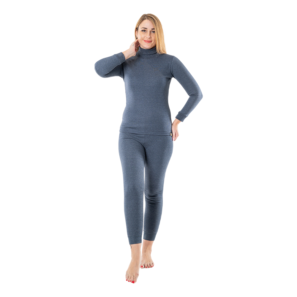 Women Thermal High Neck Set