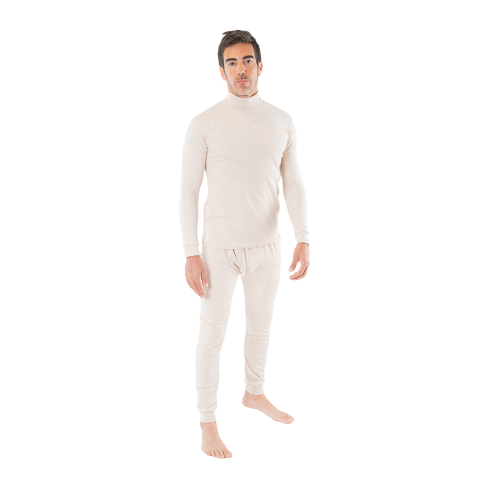 Men Thermal High Neck Set