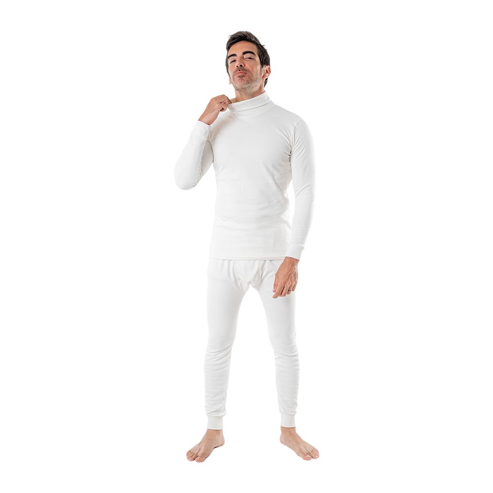 Men Thermal High Neck Set