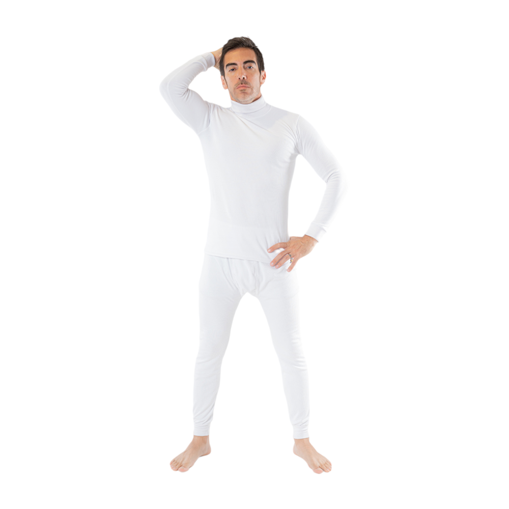 Men Thermal High Neck Set