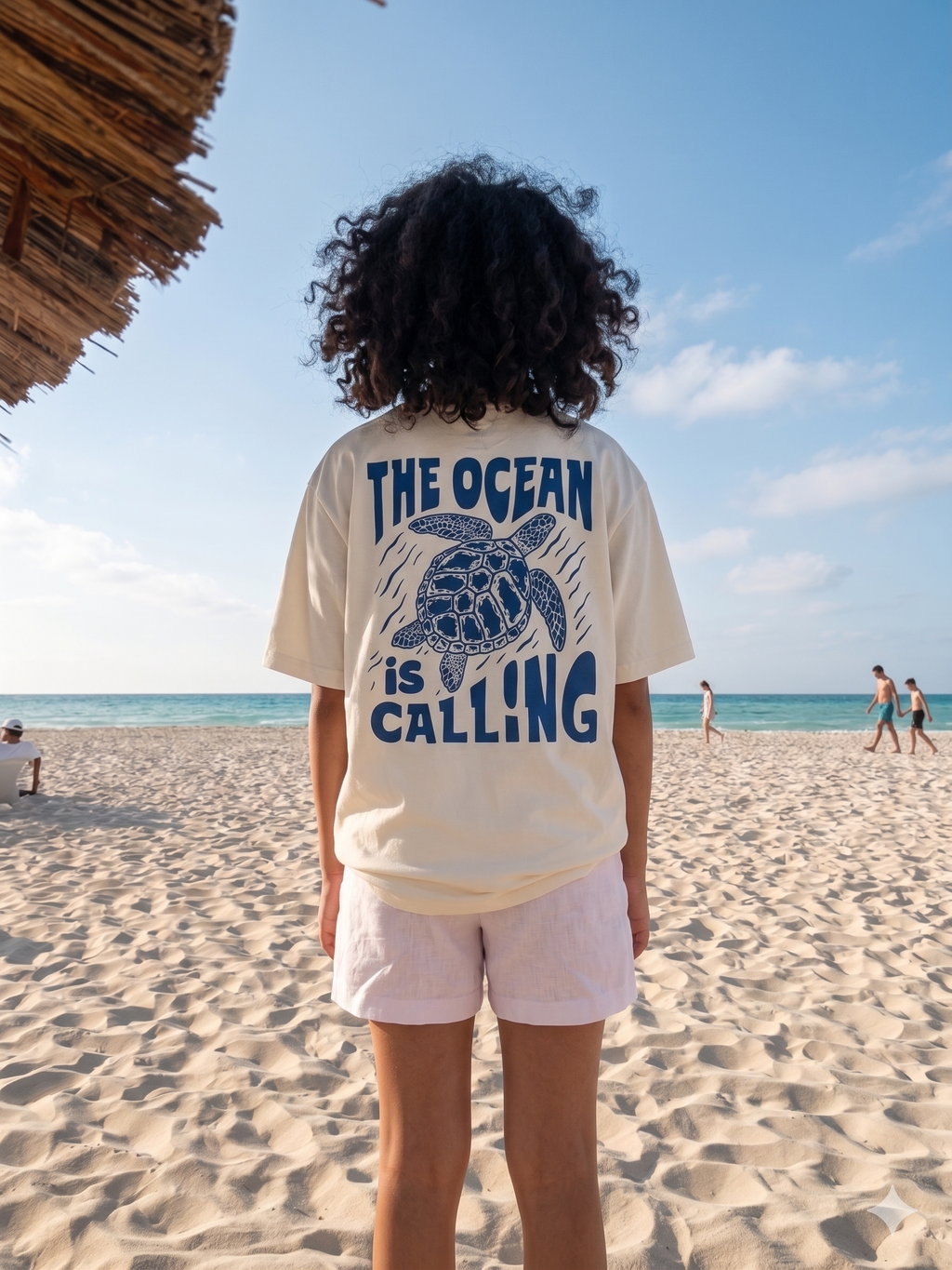The ocean is calling - T-shirt Oversize  (Kids Unisex)