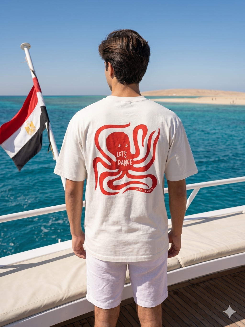 Dancing Octopus -  Oversize unisex T-shirt