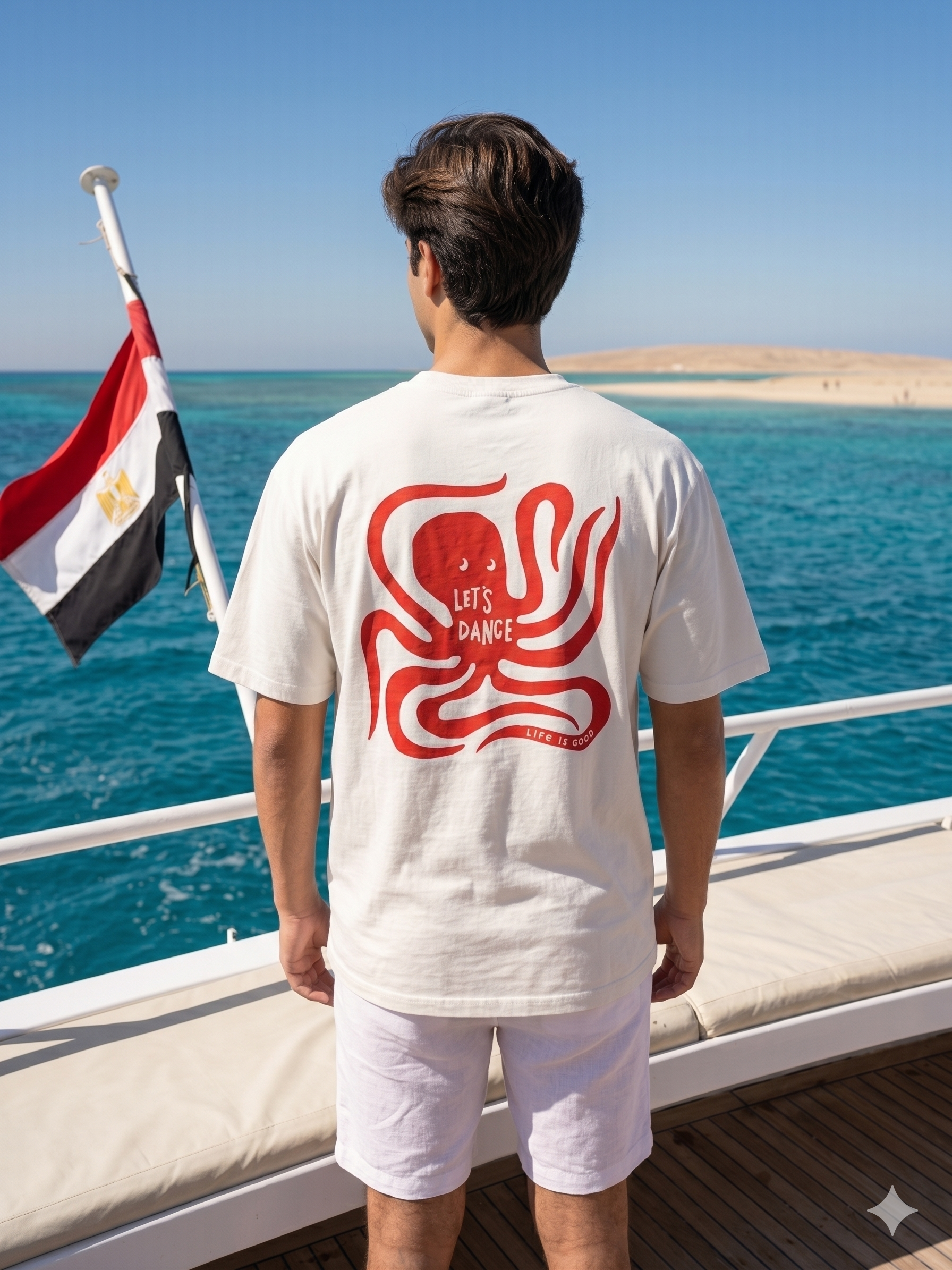 Dancing Octopus -  Oversize unisex T-shirt