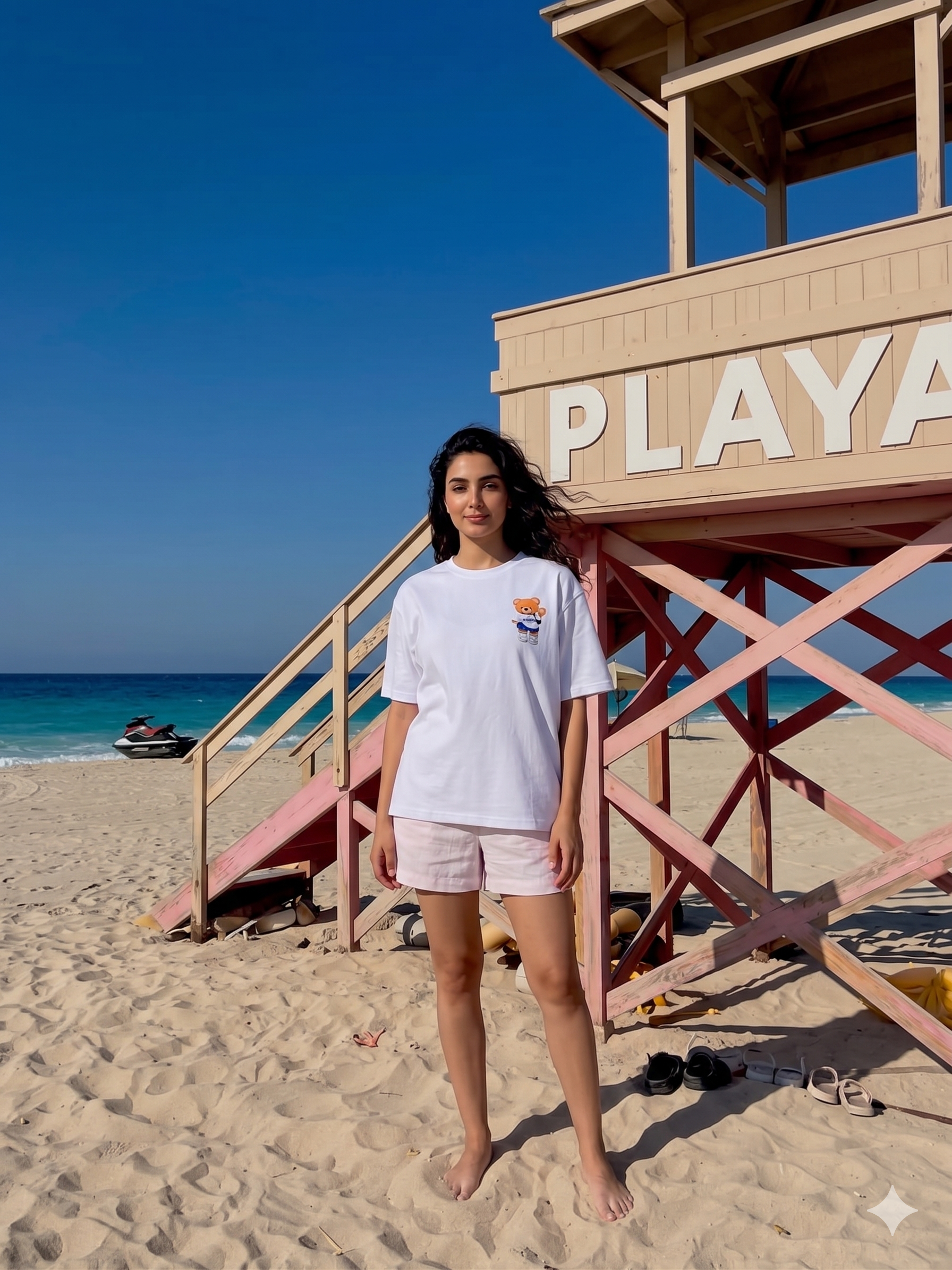 Weekend bear-  Oversize unisex T-shirt