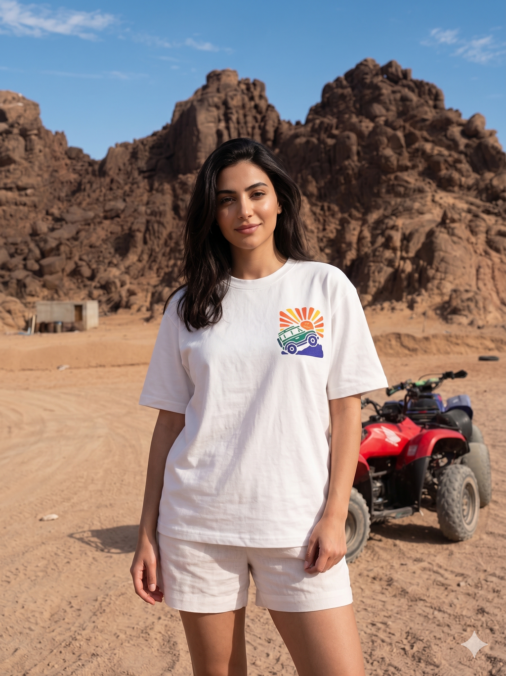 Safari Car -  Oversize unisex T-shirt