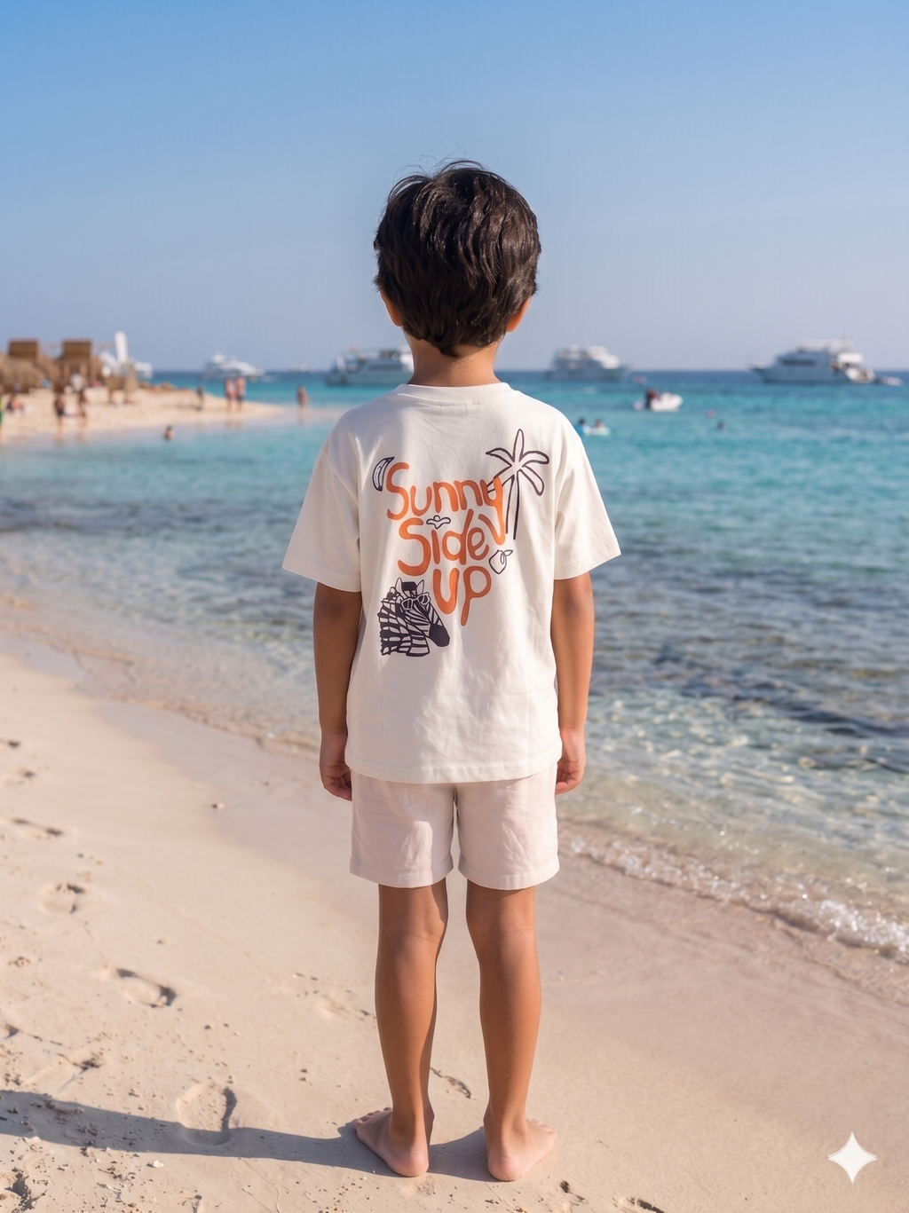 Sunny side up- T-shirt Oversize  (Kids Unisex)