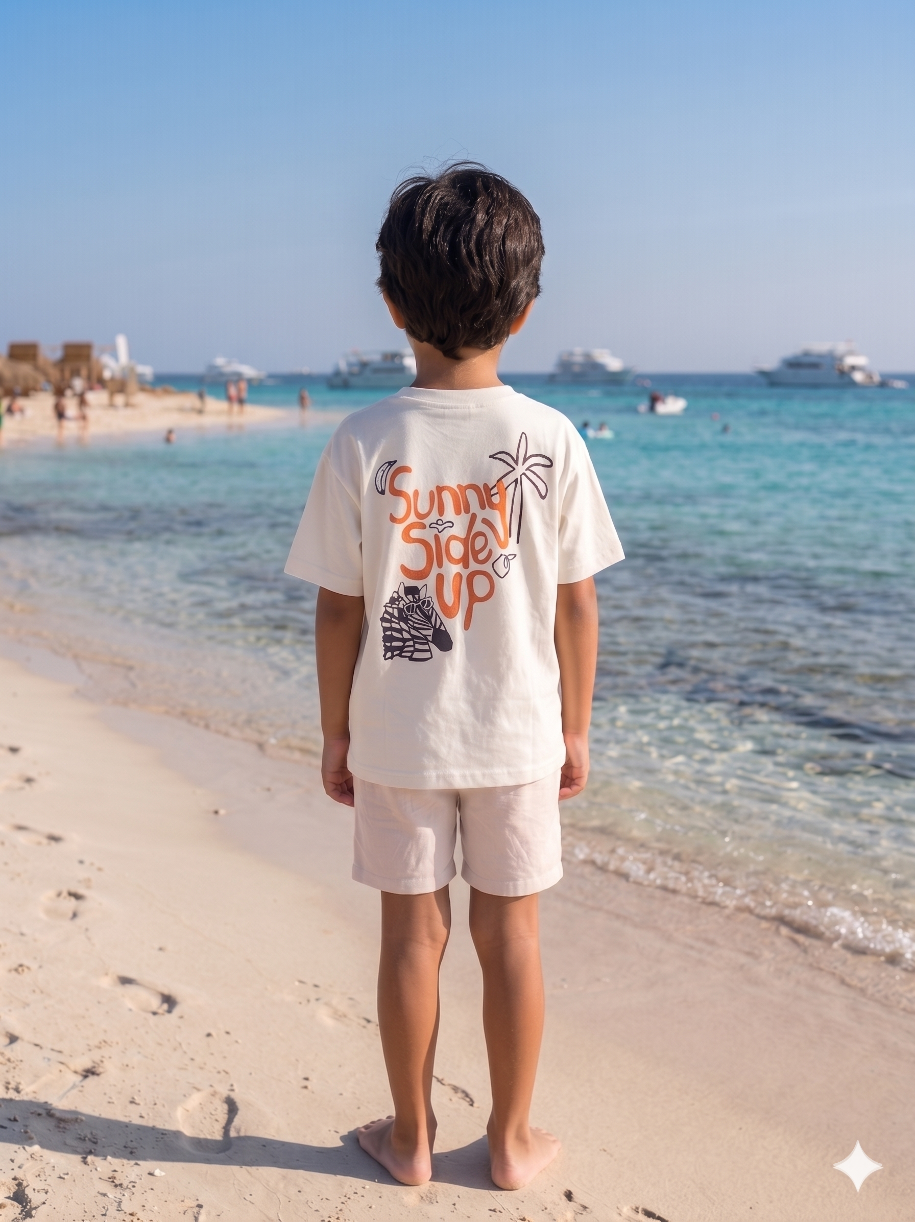 Sunny side up- T-shirt Oversize  (Kids Unisex)