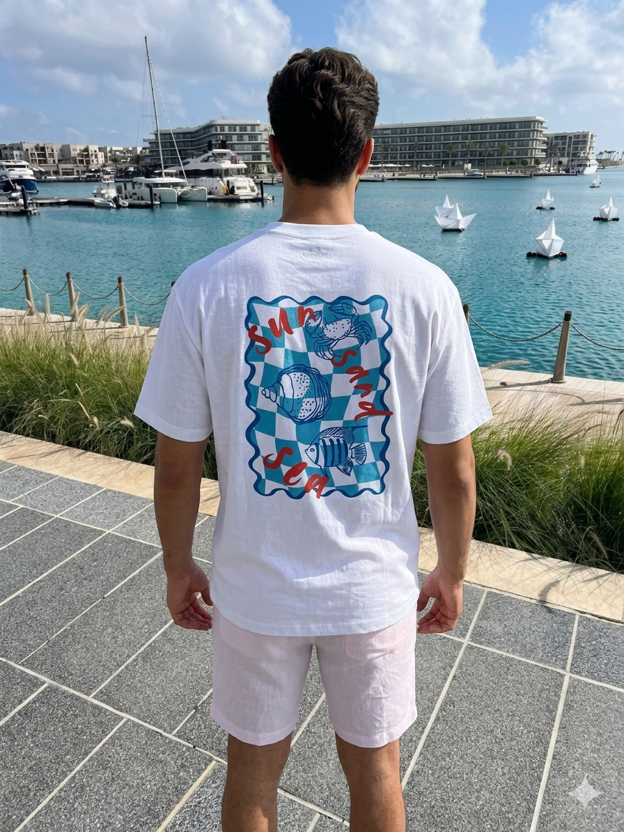 Sun&Sand&Sea -  Oversize unisex T-shirt