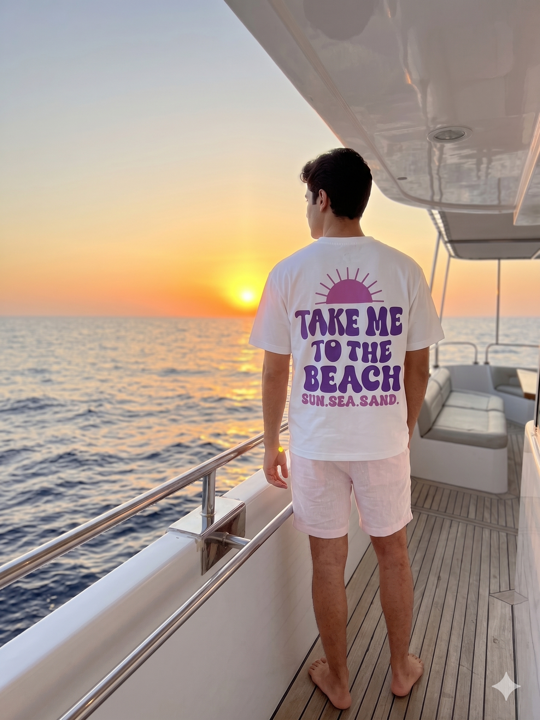 Take me to the beach -  Oversize unisex T-shirt