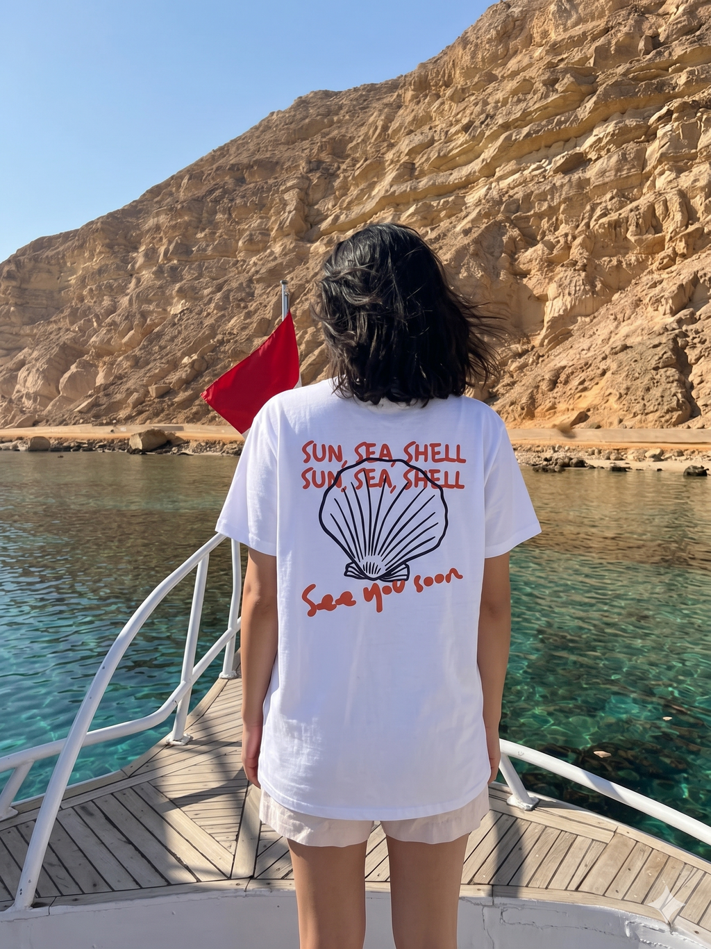 Sun Sea Chill -  Oversize unisex T-shirt