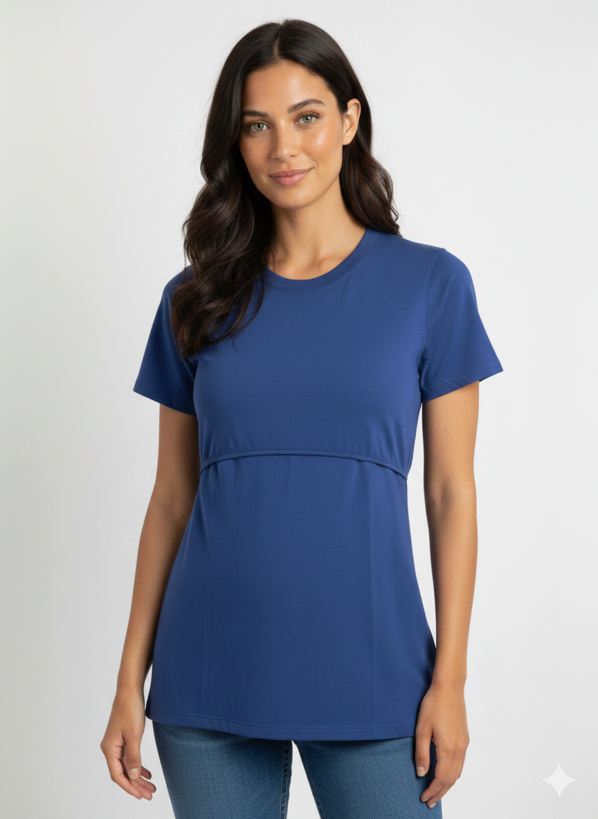 Women's nursing top Half Sleeve
