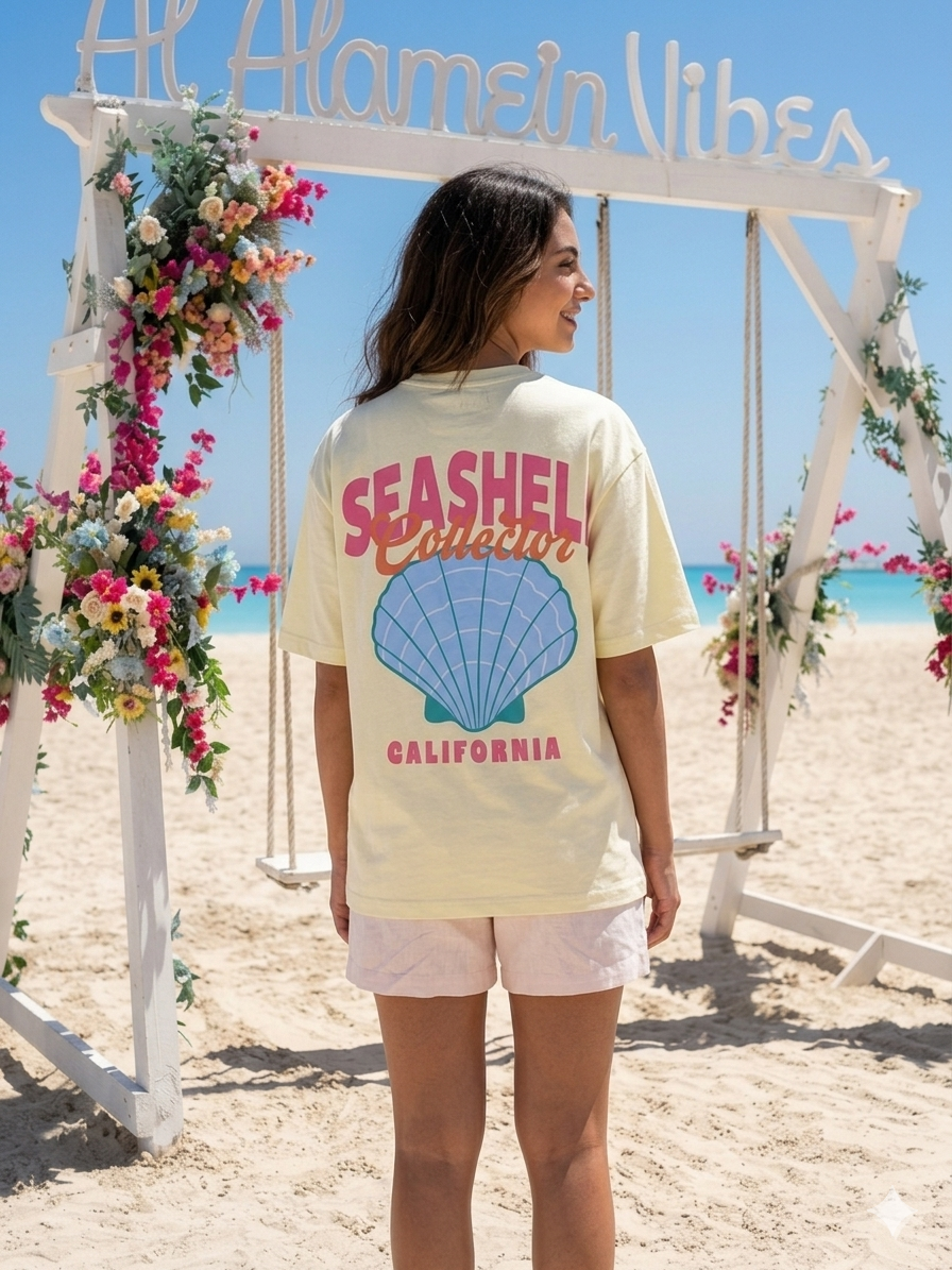 Seashel -  Oversize unisex T-shirt
