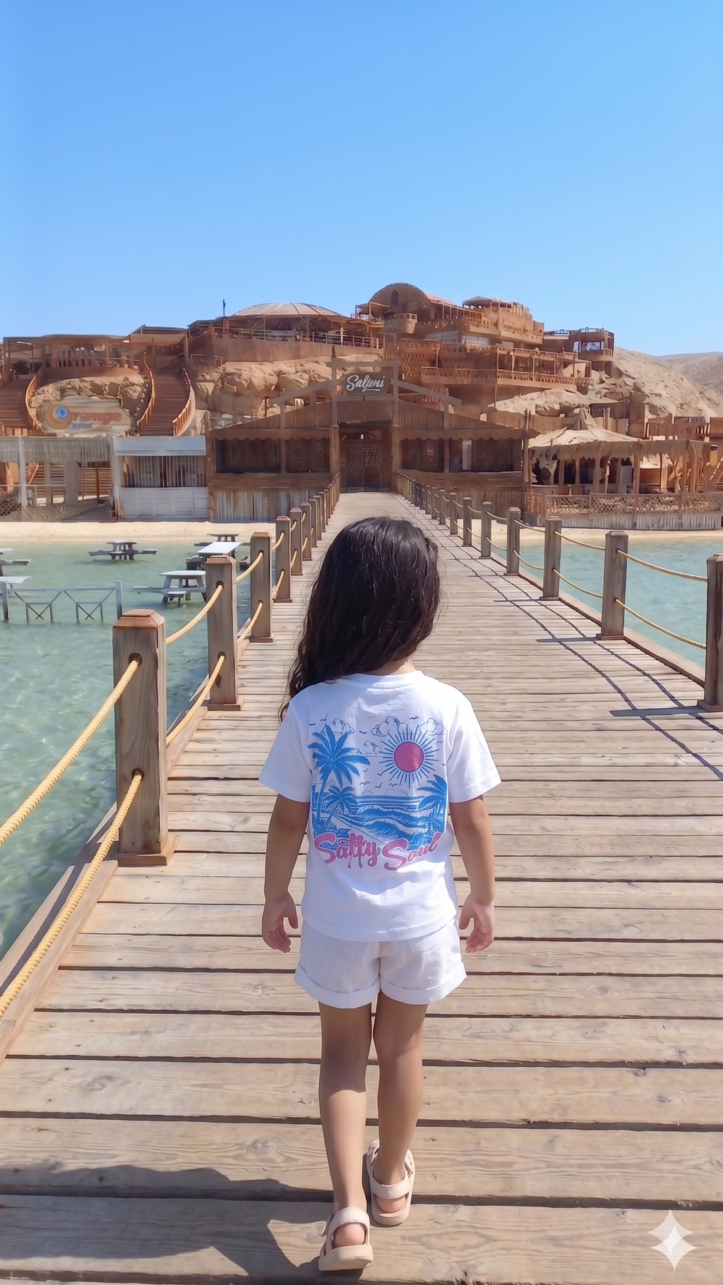 Salty Soul  - T-shirt Oversize  (Kids Unisex)