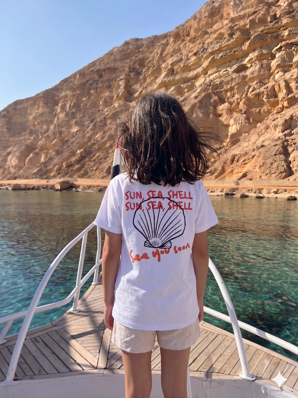 Sun Sea Chill - T-shirt Oversize  (Kids Unisex)