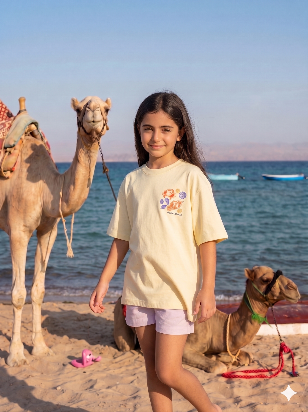 Fruits de mer - T-shirt Oversize  (Kids Unisex)