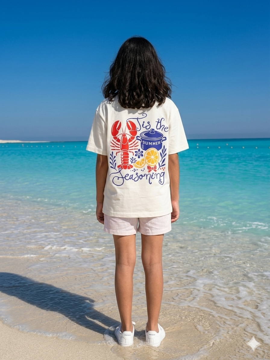 Sea crab- T-shirt Oversize  (Kids Unisex)