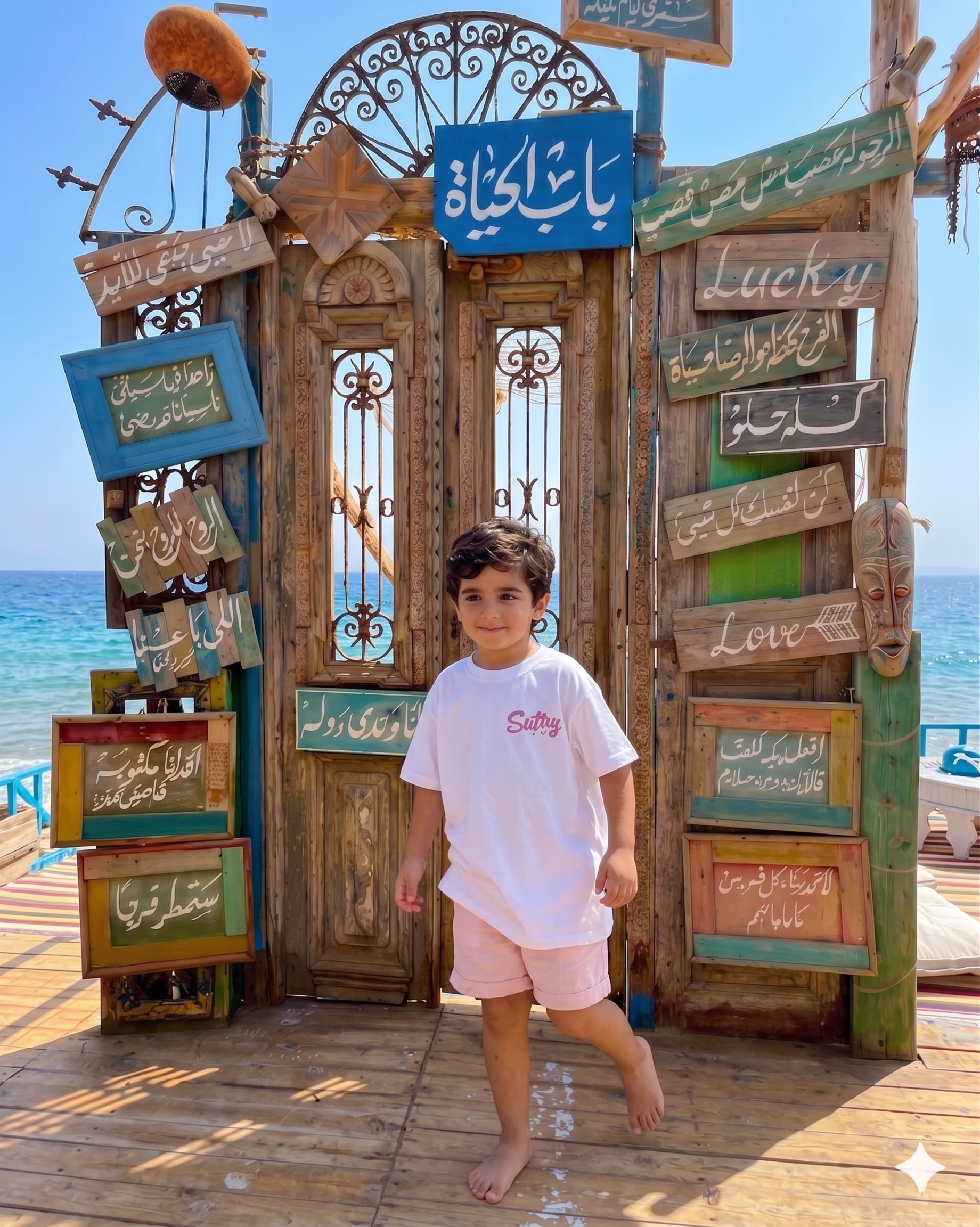 Salty Soul  - T-shirt Oversize  (Kids Unisex)