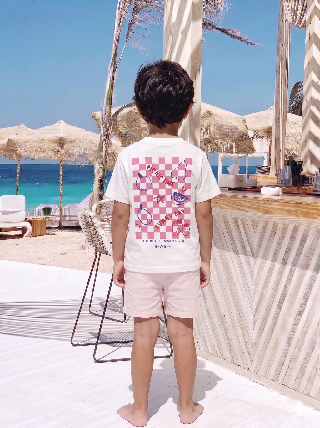 Picnic time - T-shirt Oversize  (Kids Unisex)