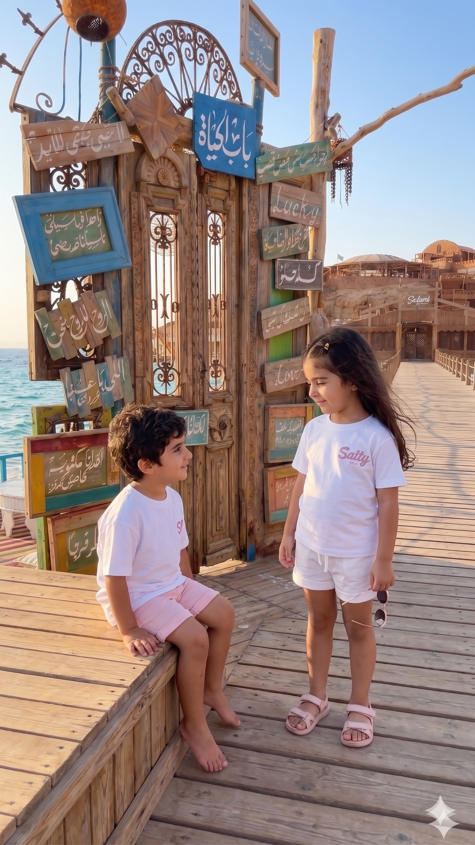 Salty Soul  - T-shirt Oversize  (Kids Unisex)
