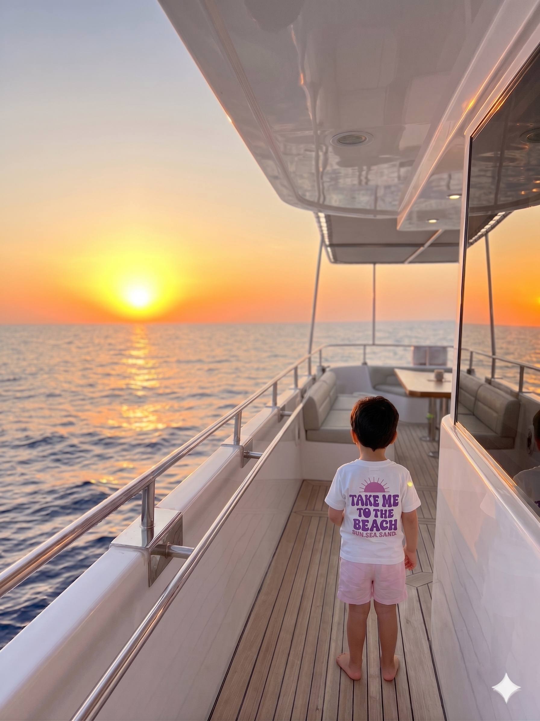 Take me to the beach - T-shirt Oversize  (Kids Unisex)