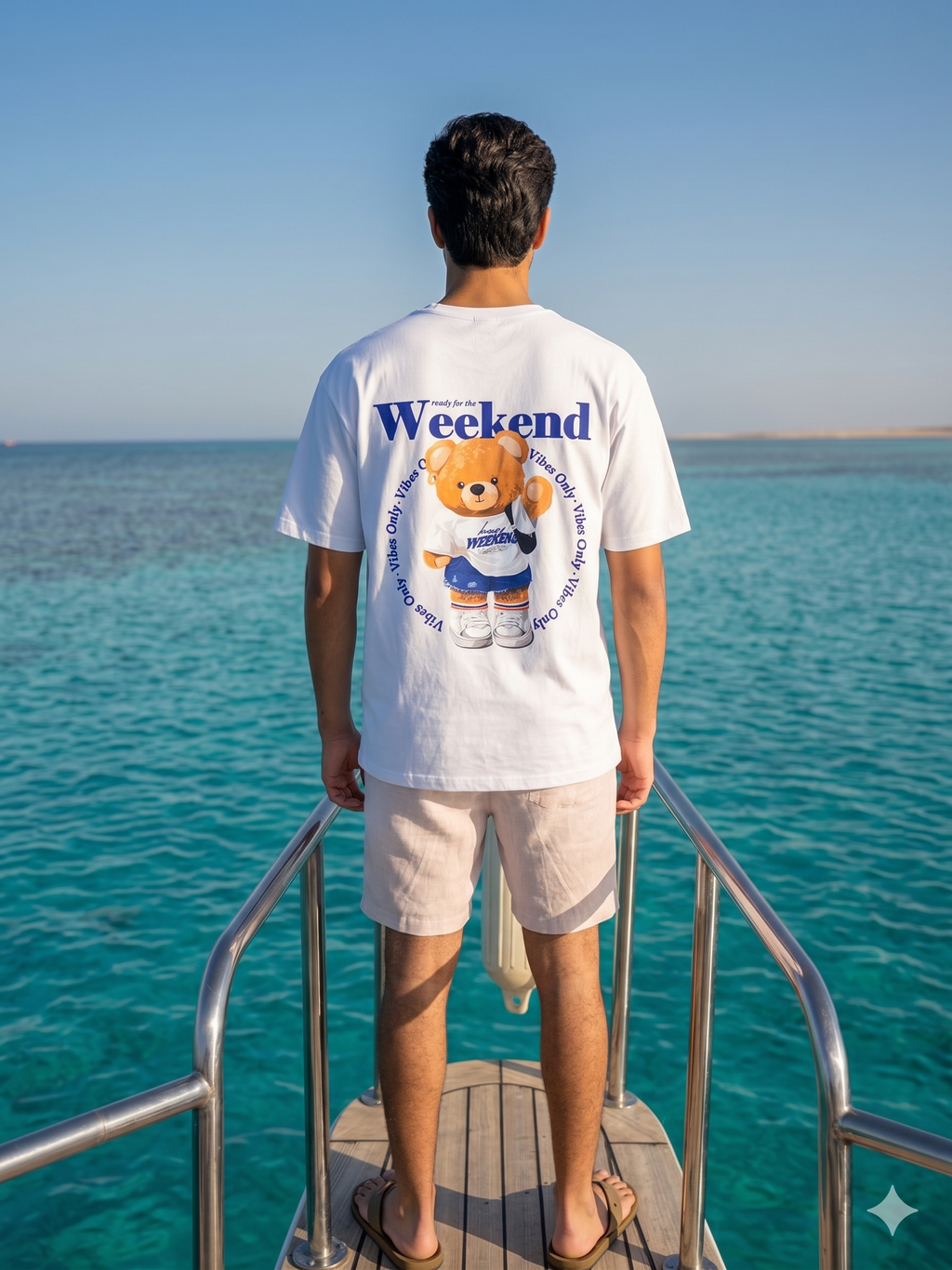 Weekend bear-  Oversize unisex T-shirt