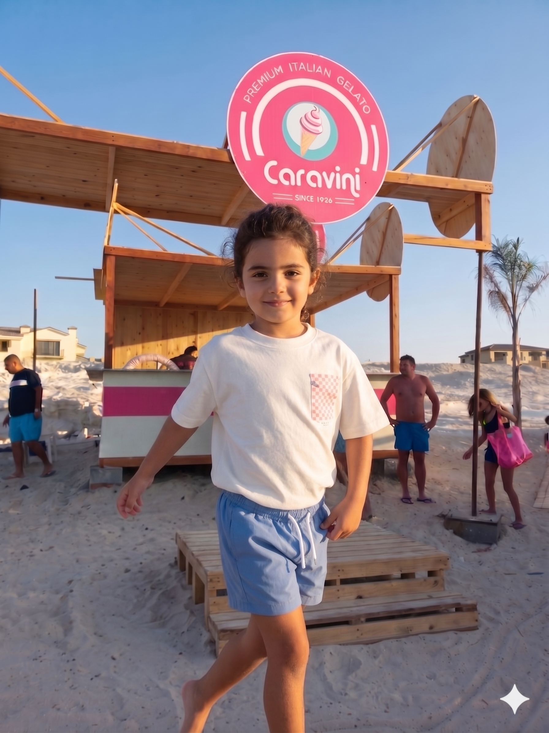 Picnic time - T-shirt Oversize  (Kids Unisex)