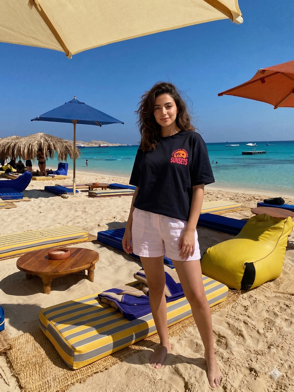 Sunsets -  Oversize unisex T-shirt