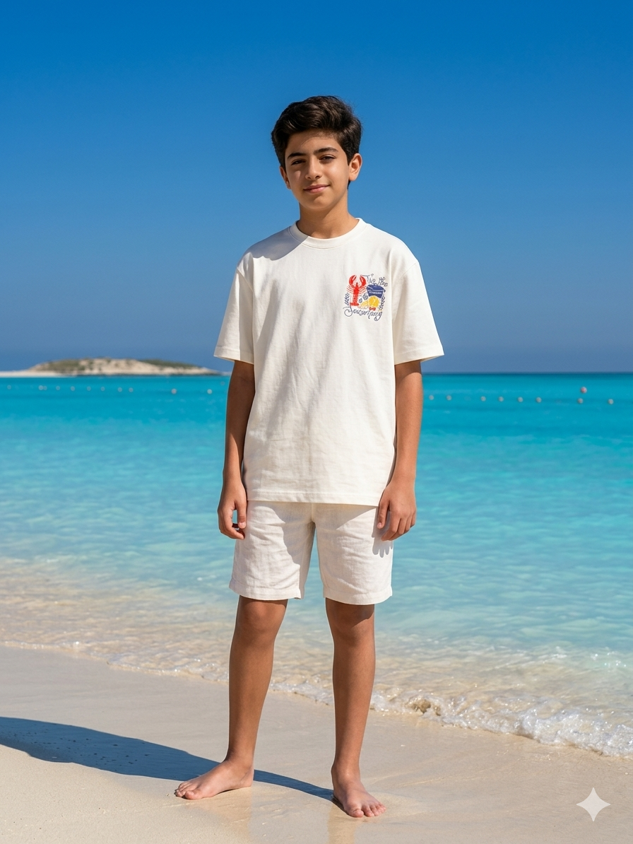 Sea crab- T-shirt Oversize  (Kids Unisex)