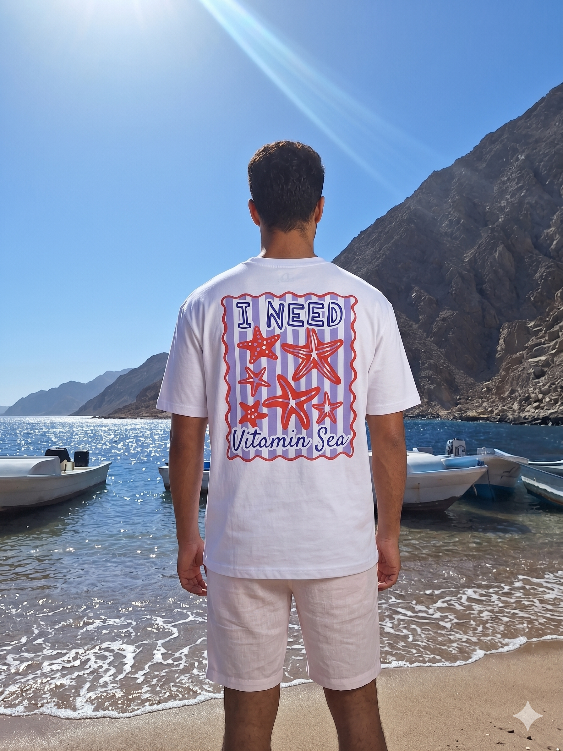 I need Vitamin Sea -  Oversize unisex T-shirt