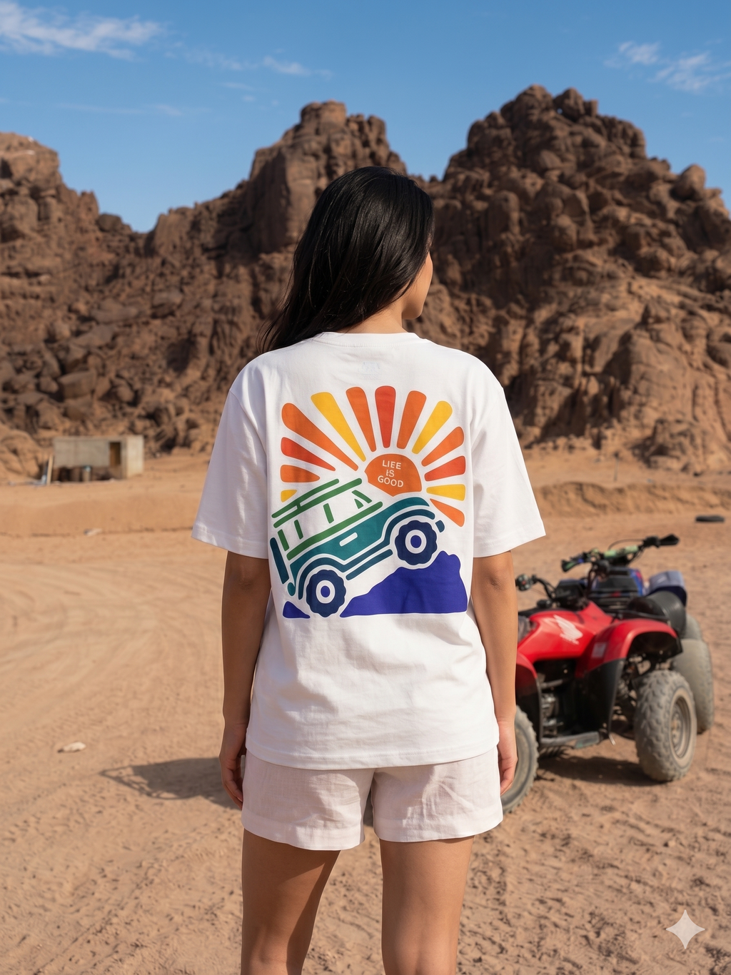Safari Car -  Oversize unisex T-shirt