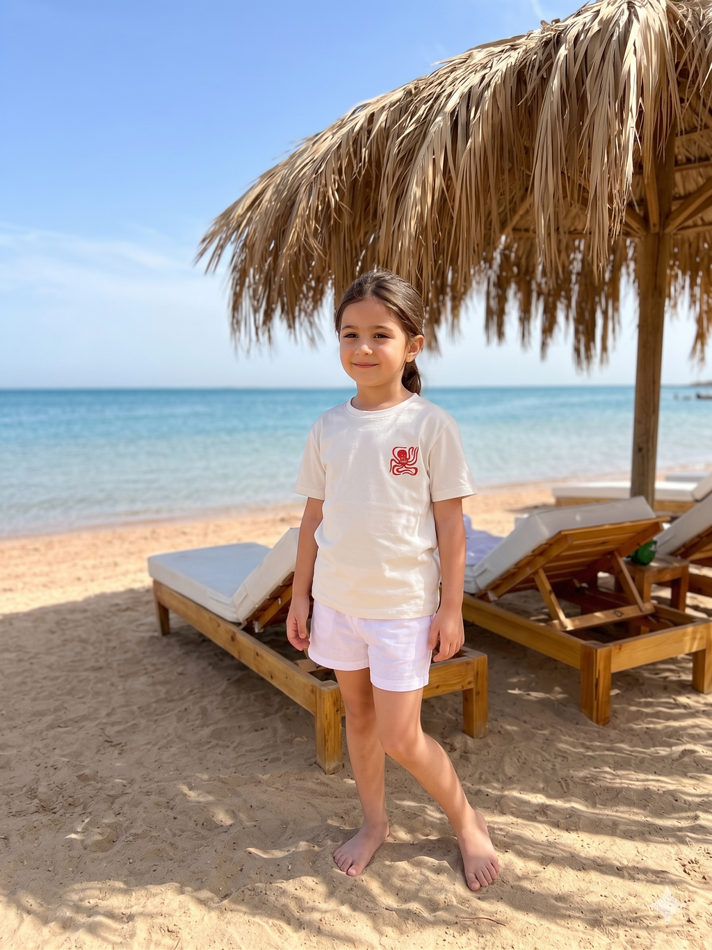 Dancing Octopus - T-shirt Oversize  (Kids Unisex)