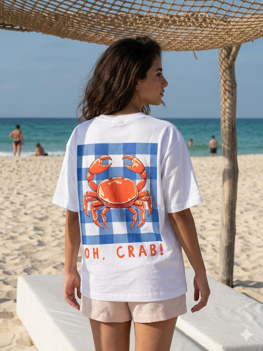 Oh Crab! -  Oversize unisex T-shirt