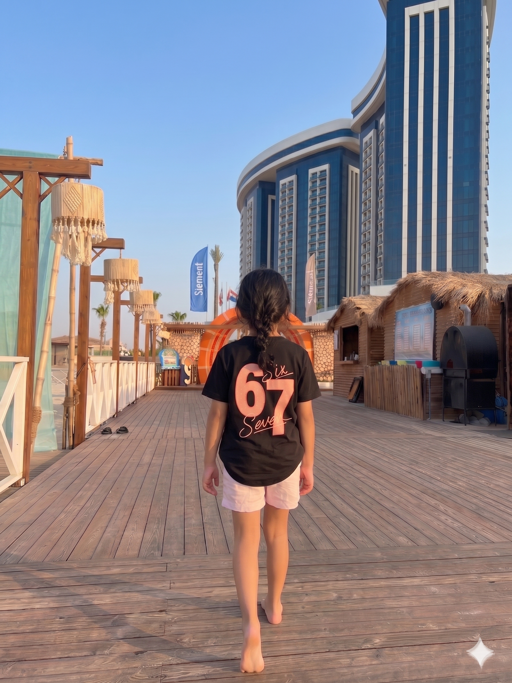 Sex seven - T-shirt Oversize  (Kids Unisex)