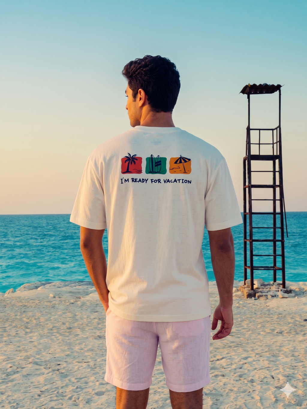 Ready for beach -  Oversize unisex T-shirt