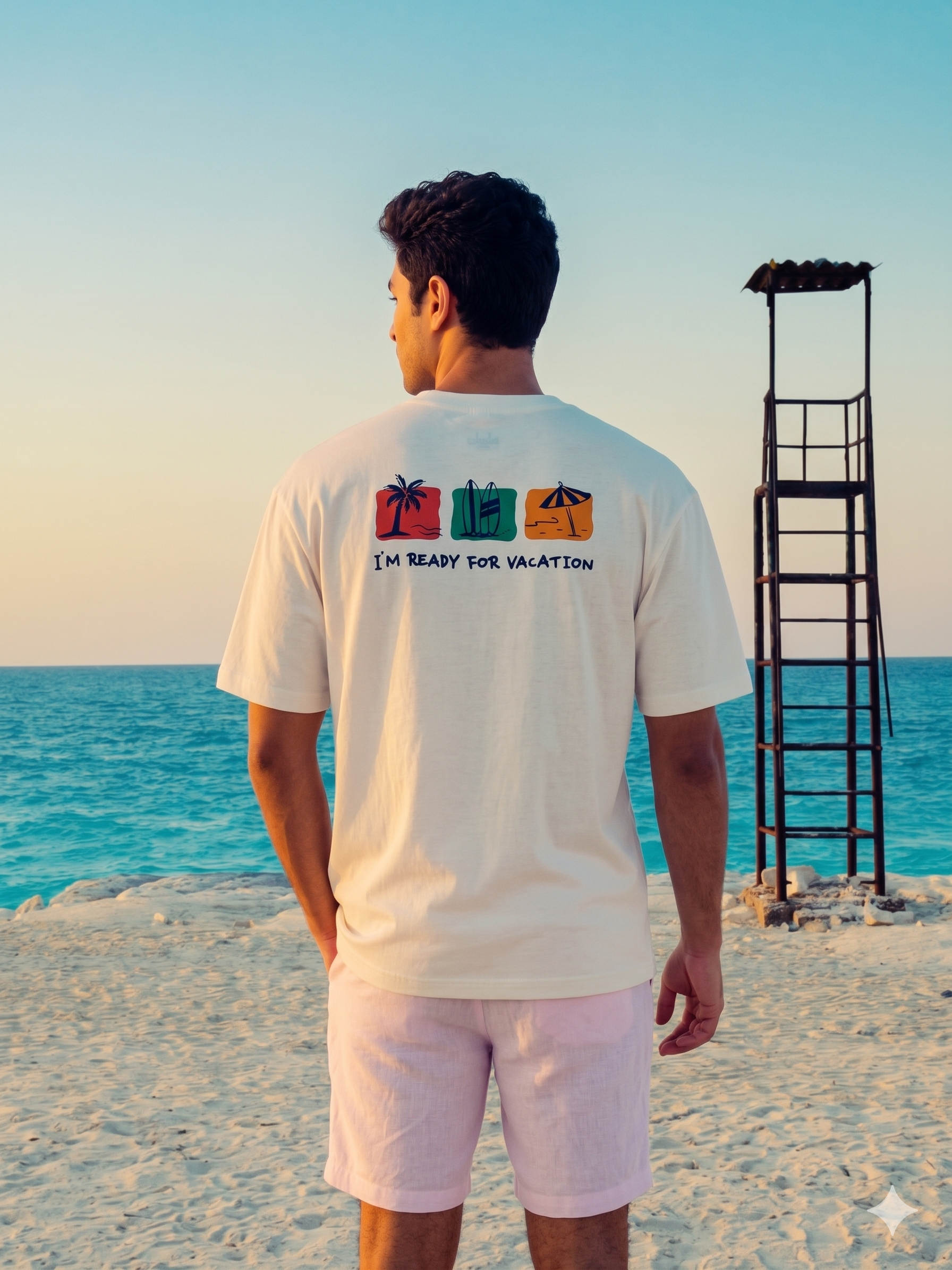 Ready for beach -  Oversize unisex T-shirt