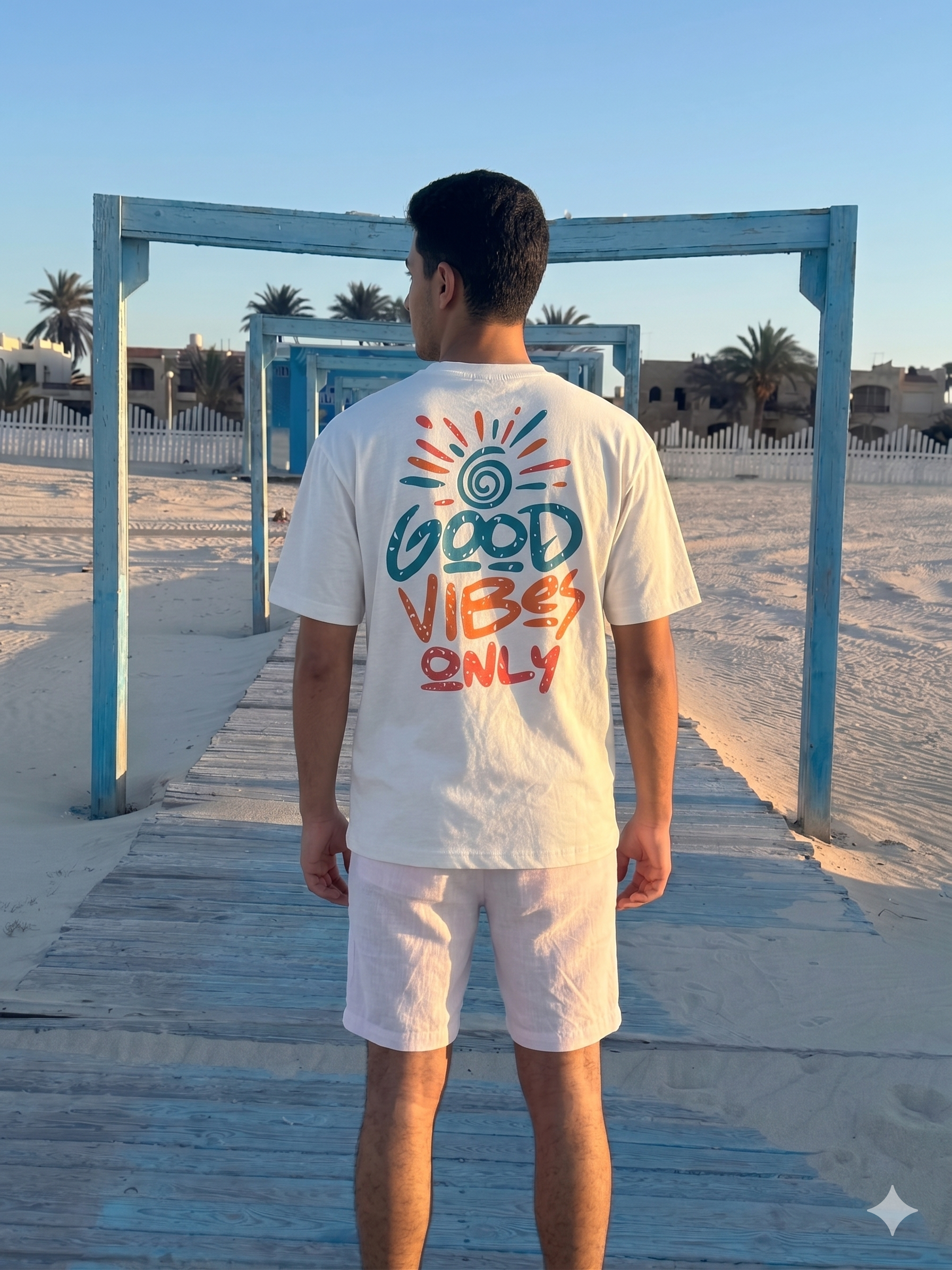 Good vibes -  Oversize unisex T-shirt