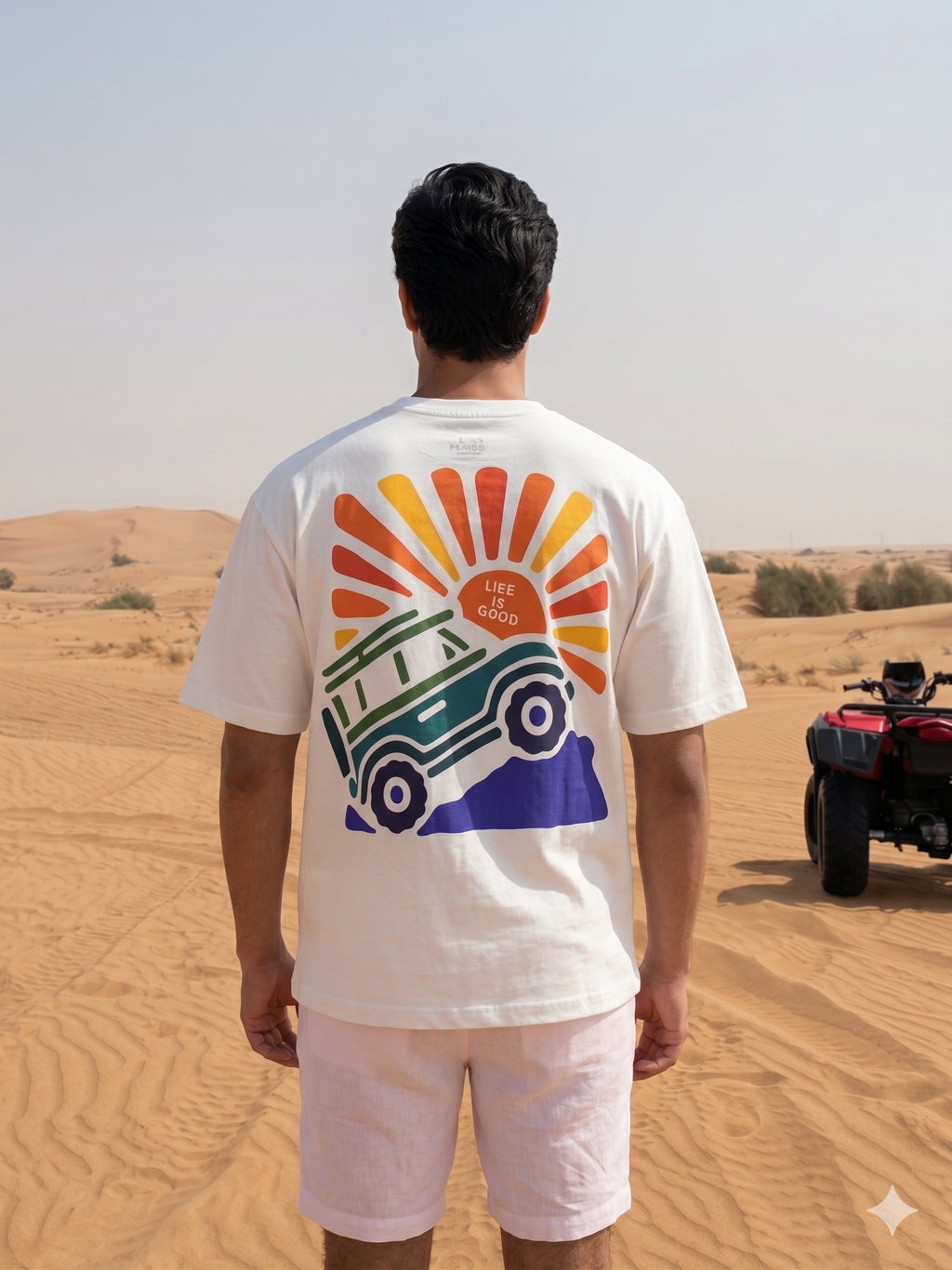 Safari Car -  Oversize unisex T-shirt