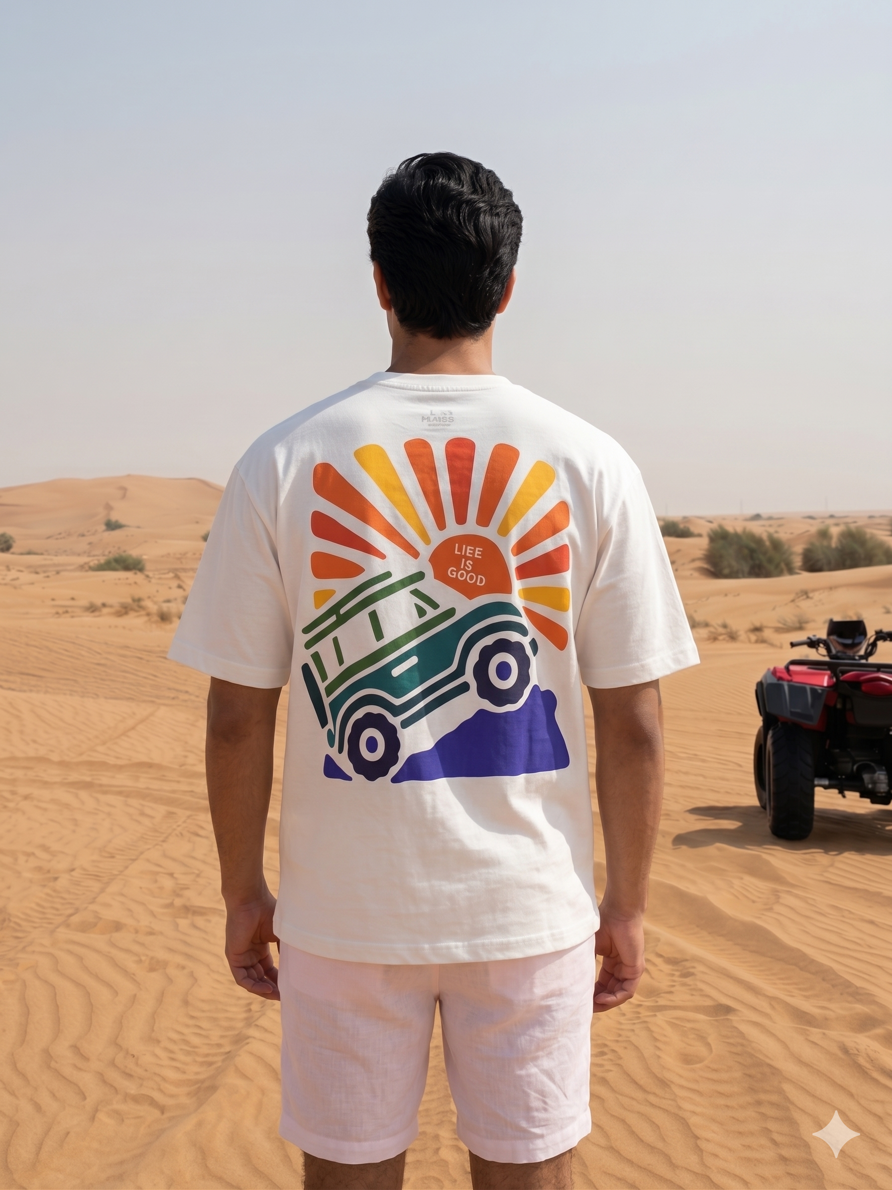 Safari Car -  Oversize unisex T-shirt