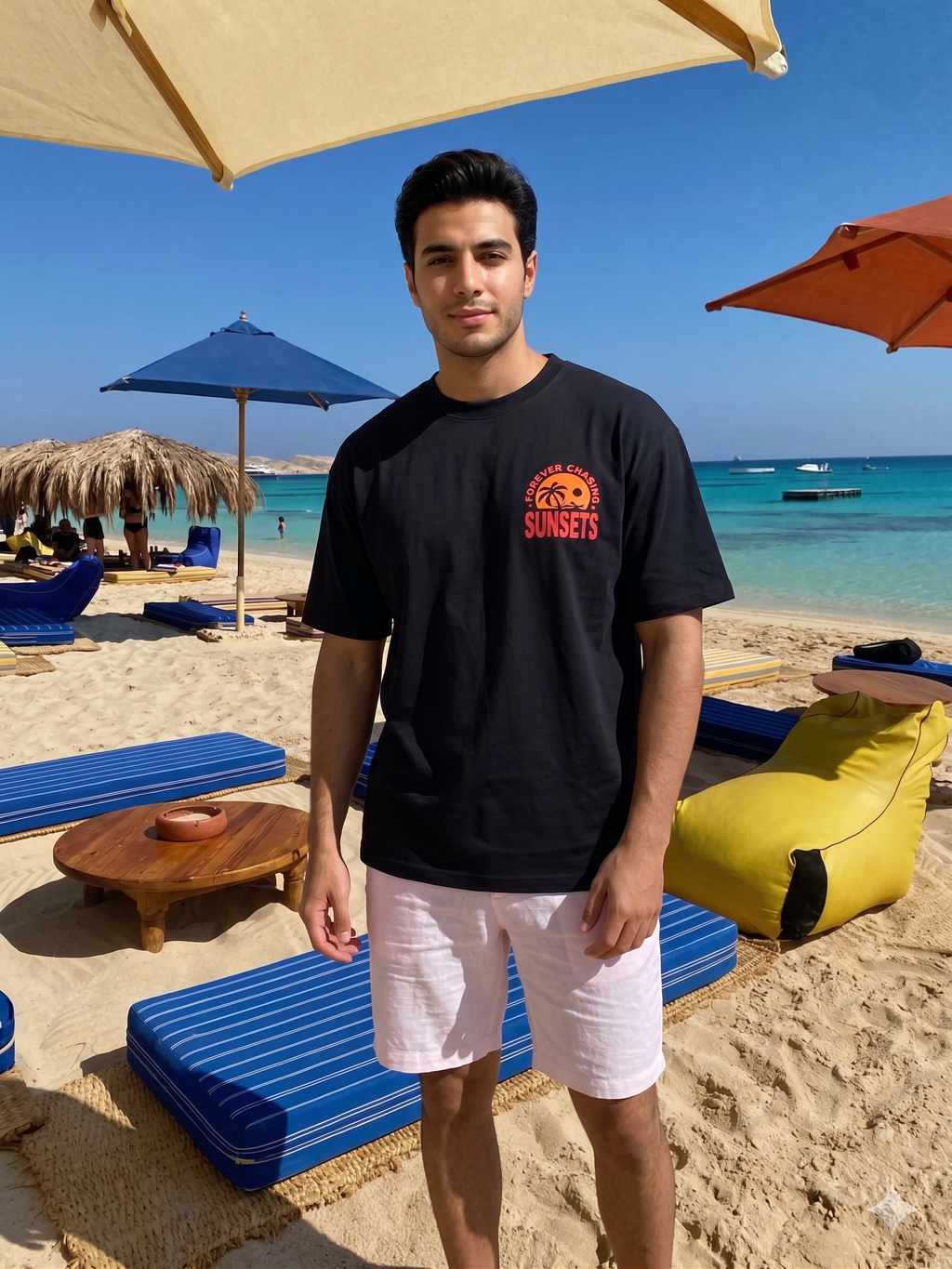 Sunsets -  Oversize unisex T-shirt