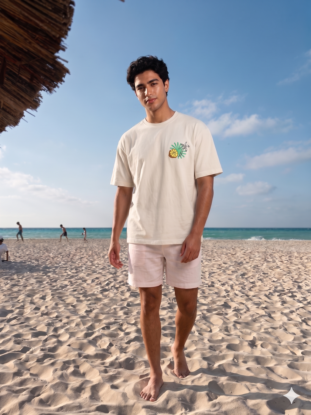 Palm & Lemon -  Oversize unisex T-shirt
