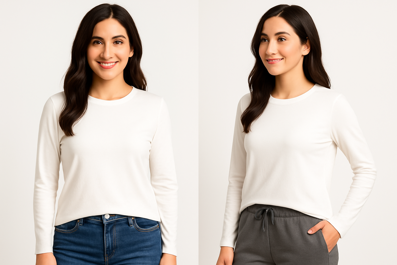 Basic women long sleeve