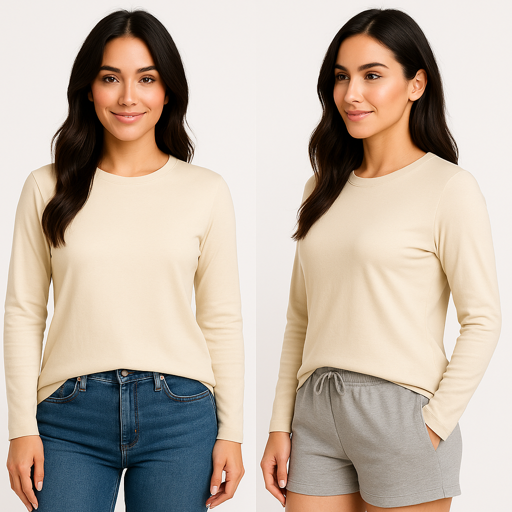 Basic women long sleeve