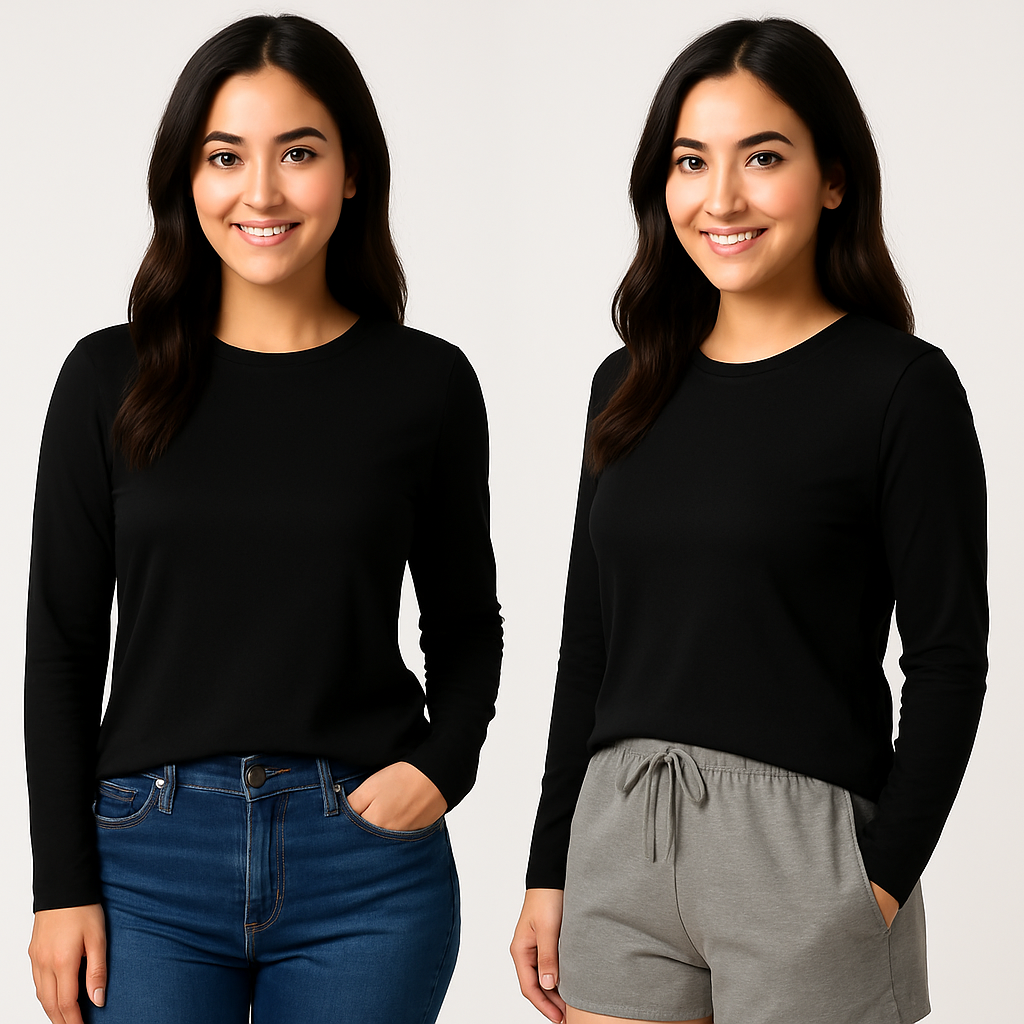 Basic women long sleeve