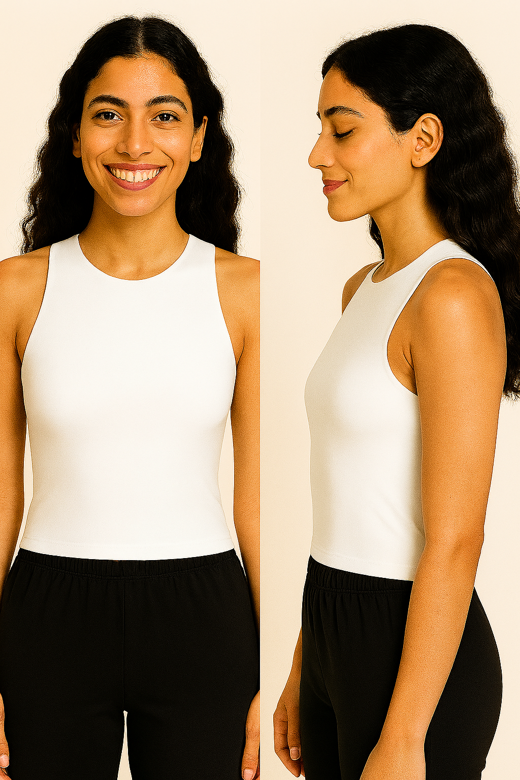Women’s Seamless Mock Neck Top