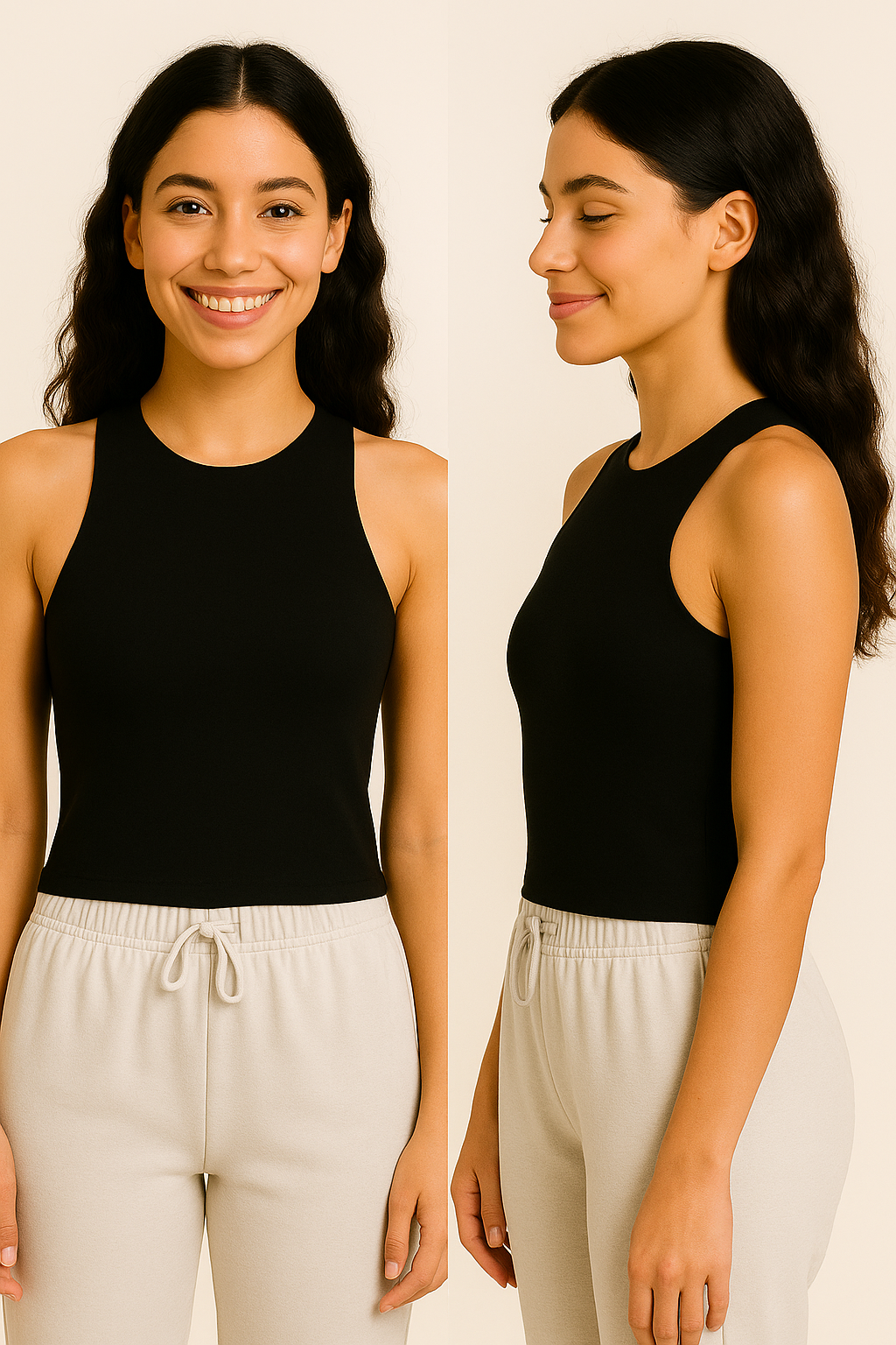 Women’s Seamless Mock Neck Top