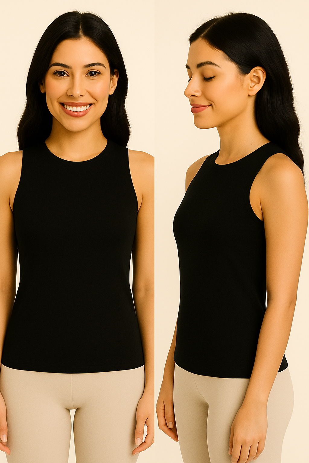 Women’s Seamless Mock Neck Top