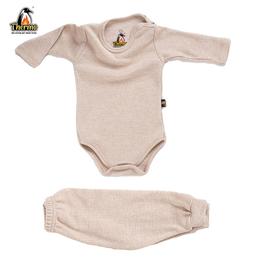 Baby Thermal Romper Set